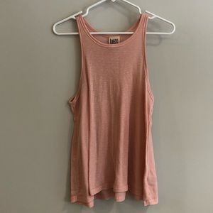 Free People Ribbed High Neck Tank